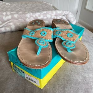 Clue corkscrew Jack Rogers sandals